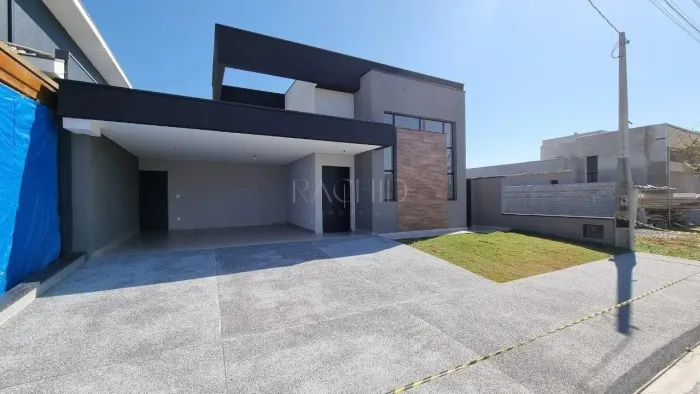 Casa Térrea Alto Padrão no Condomínio Terras do Vale Modernidade e Lazer Completo em Caça
