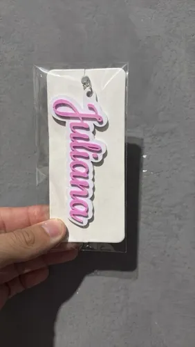 Chaveiros com nome personalizado