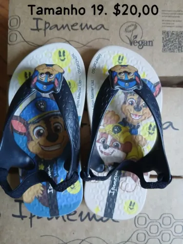 Sandália Ipanema infantil tamanho 19