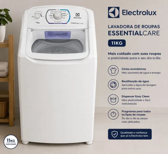 Maquina de lavar roupa 11kg
