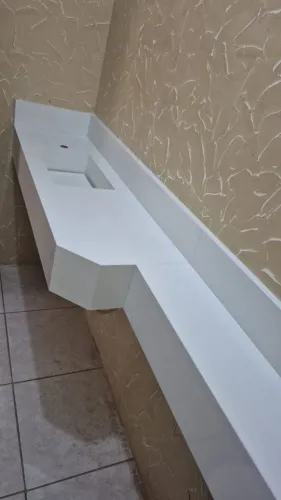 Faço pias esculpidas em porcelanato!!! 