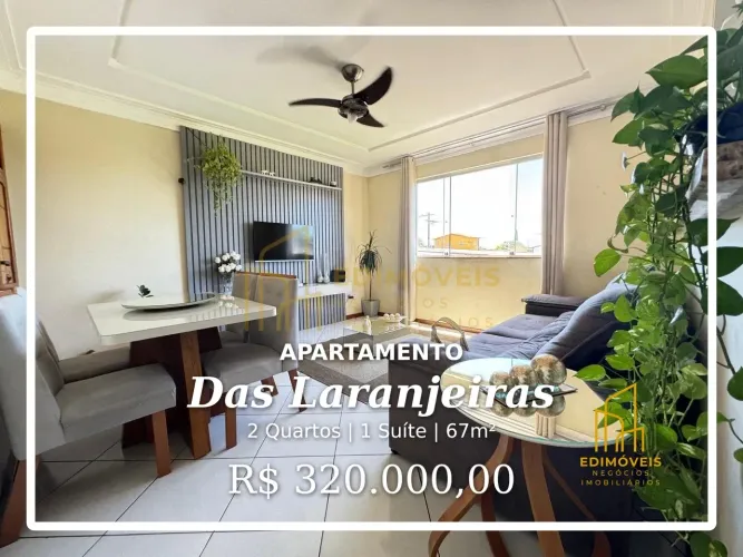 Oportunidade em Das Laranjeiras: apartamento arejado com 2 quartos e suíte!