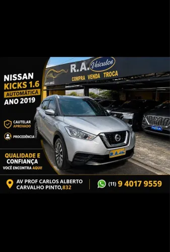 Nissan Kicks S 1.6 16V Flex 5P Aut. 2019