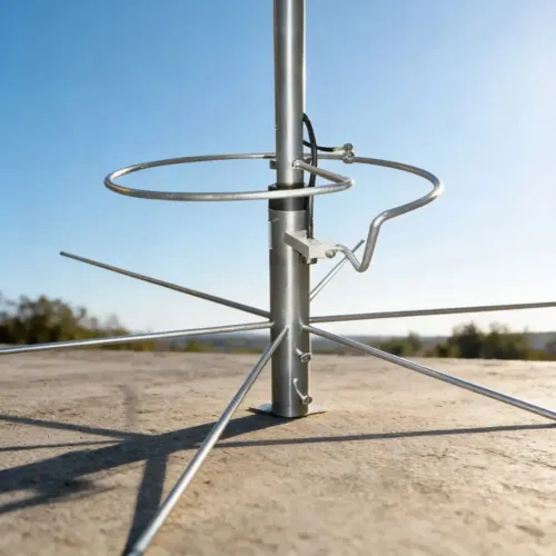 Tw706 - Antena "" super ringo" Px e radioamador 5/8 Alto Ganho Original C/ Gama Match