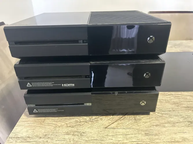 Xbox one fat - lote 3 consoles