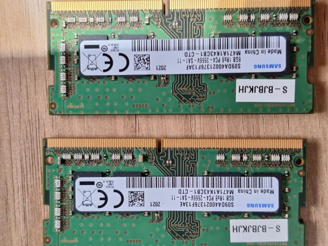 Kit Memória RAM Notebook Samsung 16GB (2x8GB) DDR4 2666MHz SODIMM
