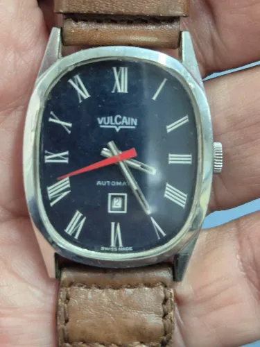 Relógio VULCAIN DRESS WATCH AUTOMÁTICO SWISS MADE - TODO REVISADO