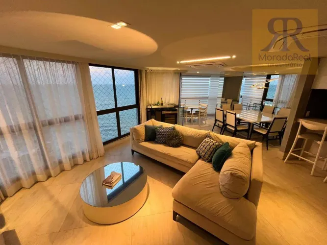 Apartamento com 3 suítes mobiliado para alugar, 160 m² por R$ 14.000/mês - Avenida Boa Via