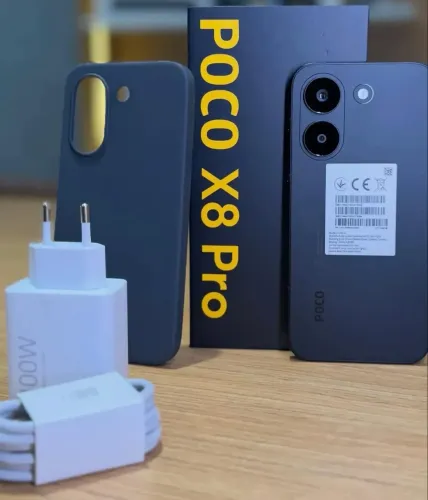 Poco x8 Pro 256GB 08GB RAM - Preto Lacrado Entregamos