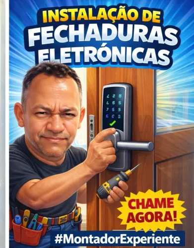 INSTALADOR PROFISSIONAL DE FECHADURAS ELETRONICAS