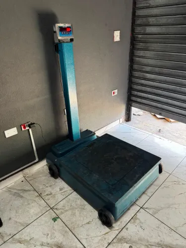 Balança Plataforma 500kg para Sucata Ferro Velho