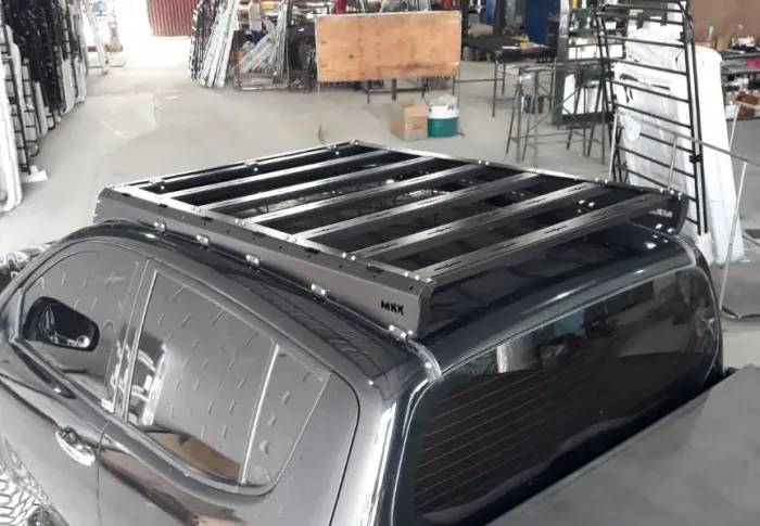 MKK - BAGAGEIRO SLIM + TOLDO LATERAL - L200 (2008 A 2016)