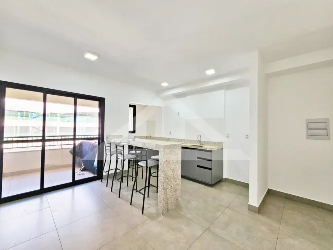 Apartamento para venda e locação no Edifício Harmonia, próximo ao Ribeirão Shopping - Ribe