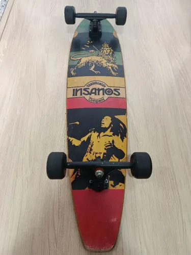 Skate longboard Insanos Bob Marley ABEC 11
