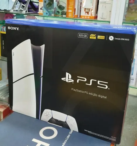 PS5| PlayStation 5 slim lacrado 1 ano de garantia 