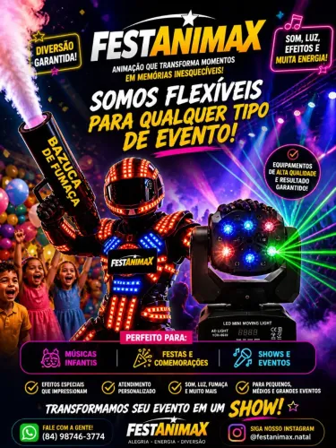 Robo Personagens vivos