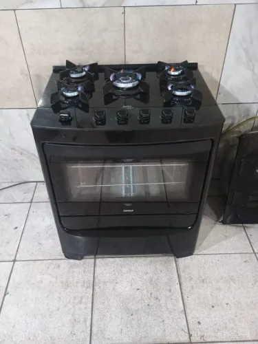 Fogão Consul mesa de vidro 5 bocas automático
