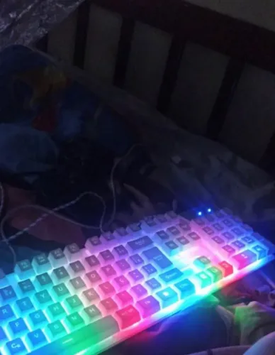 Teclado Gamer RGB USB