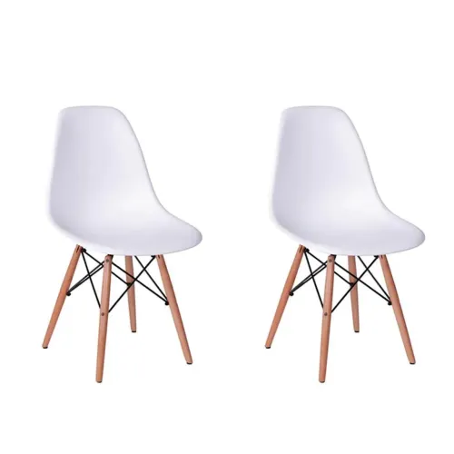 VENDO CADEIRAS EIFFEL R$50,00 CADA CORES BRANCO E AMARELO
