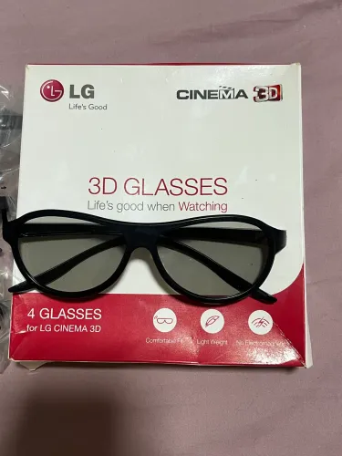 Kit 4 Óculos 3D Glasses LG
