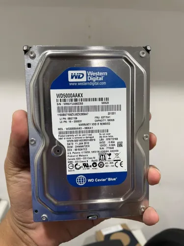 Vendo HD 500GB semi novo!