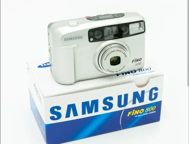 Camera fotográfica analogia samsung fino 800