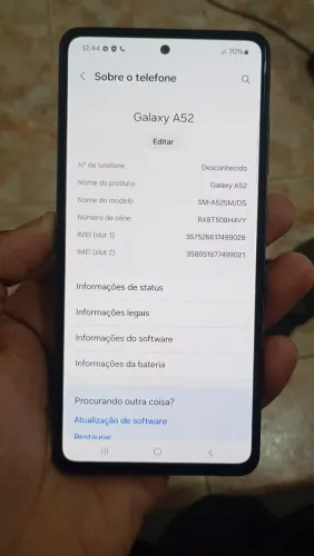 SAMSUNG GALAXY A52 - 128GB