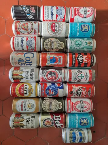 Latas de Cerveja antigas