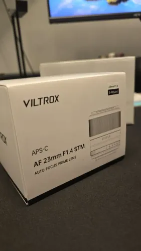 Lente Viltrox 23mm Sony F1.4 Lacrada!