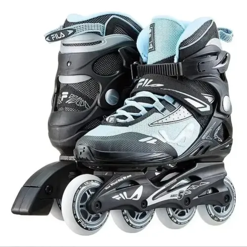 Patins Fila Skates Inline Legacy Tam 40 + Capacete Jumppings Go Roller PRo