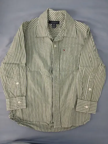 Camisa social infantil Tommy tam: 4-5