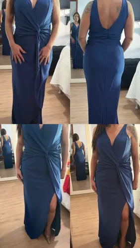 Vestido Azul perfeito pra todas ocasiões!