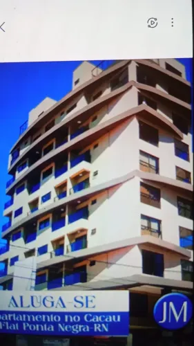 Ponta Negra Cacau Flat Todo Mobiliado 1 Suíte Próximo a Praia - Natal - RN