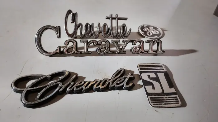 Emblema Chevette, Caravan, Chevrolet SL, GE
