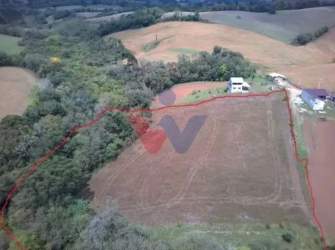 Terreno Rural em Contenda PR com 10.500 m , Mata Nativa, Riacho e Pomar Produzindo