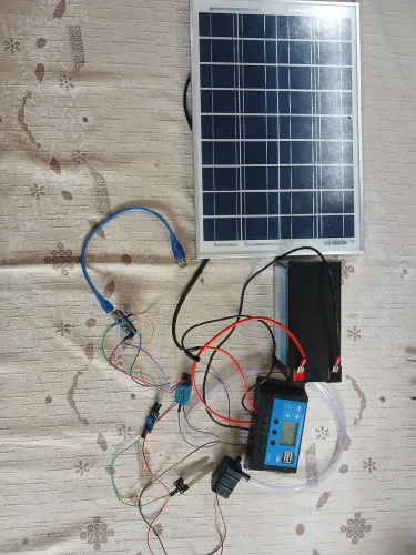 SISTEMA DE IRRIGAÇÃO AUTOMÁTICA COM ENERGIA SOLAR - PROJETO SENAI