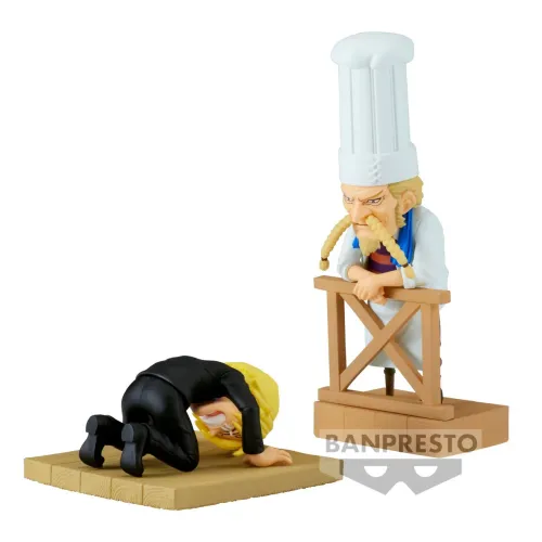 WCF Log Stories Sanji e Zeff One Piece Original e com caixa