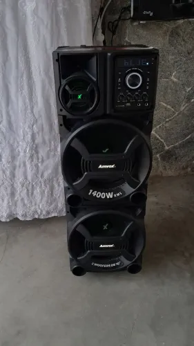 CAIXAS AMVOX 1400W RMS TENHO 3 CAIXAS IGUAIS VENDO JUNTAS E SEPARADAMENTE TAMBÉM 