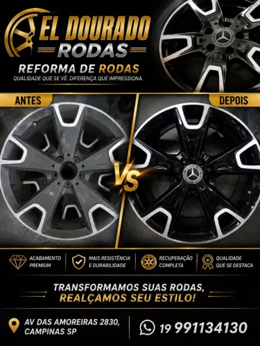 Reforma e Conserto de roda
