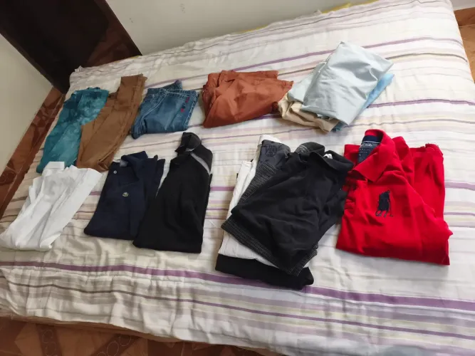 Lote de roupa masculino 
