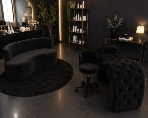 ? KIT ESTÉTICA LUXO + SOFÁ CURVO | OFERTA