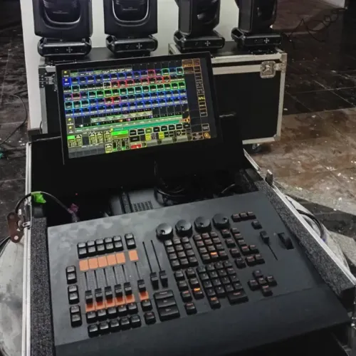 Sistema Mesa DMX GrandMA2 Command Wing + PC Dedicado + Monitor Touch 18.5 - COMPLETO