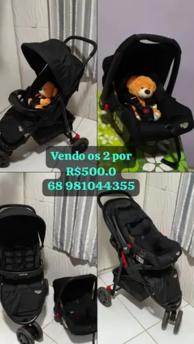 Bebê conforto + Carrinho de bebê