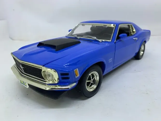 Miniatura Motor Max 1/18 1970 Mustang Boss 429 - Maravilhosa!