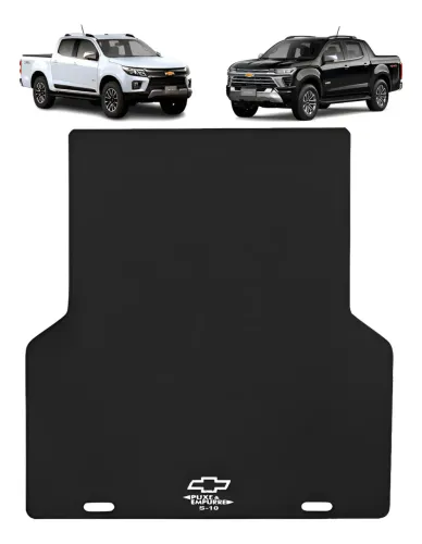 Tapete De Caçamba Puxe Empurre S10 ou High Country Cd Preto