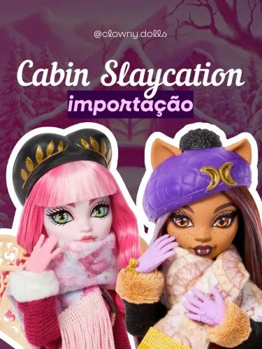Skulltimate Secrets Cabin Slaycation Cupido e Clawdeen