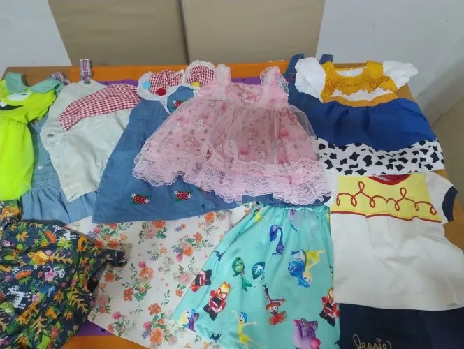 Super kit roupa infantil do 6 meses até os 4 anos 