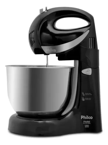 Batedeira Paris Inox Duo Mixer Turbo Philco 350w 127v