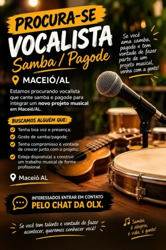 Procura-se vocalista