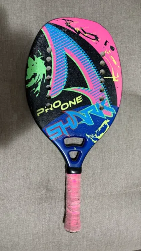 Raquete De Beach Tennis Shark Pro One - Aceito proposta!